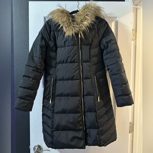 Cole Haan black puffer jacket, size S